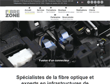 Tablet Screenshot of fibrezone.ca