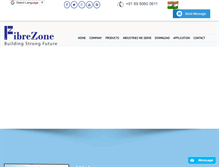 Tablet Screenshot of fibrezone.net